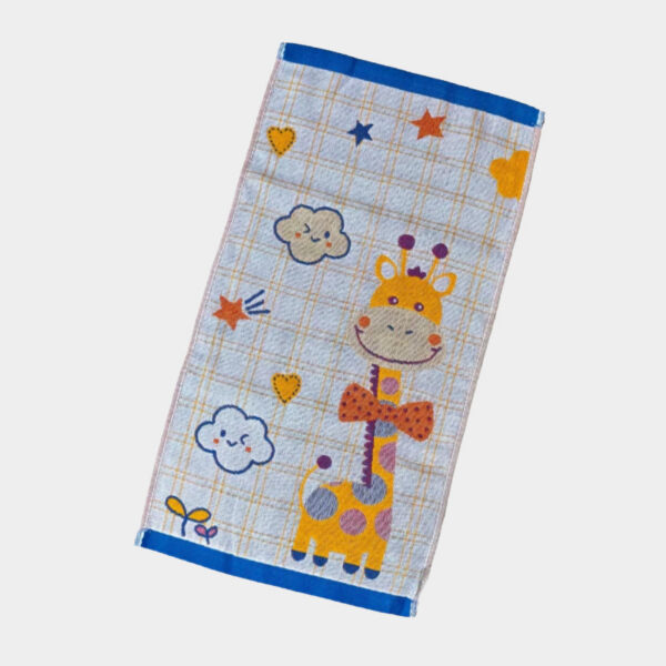 高品質 五層純棉緹花紗布毛巾 兒童毛巾 洗臉巾