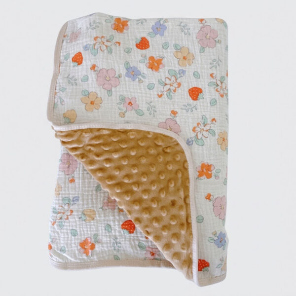 豆豆毯 紗布安撫蓋毯 新生兒童小被子 幼兒園寶寶毛毯 空調夏涼被