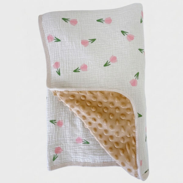 豆豆毯 紗布安撫蓋毯 新生兒童小被子 幼兒園寶寶毛毯 空調夏涼被