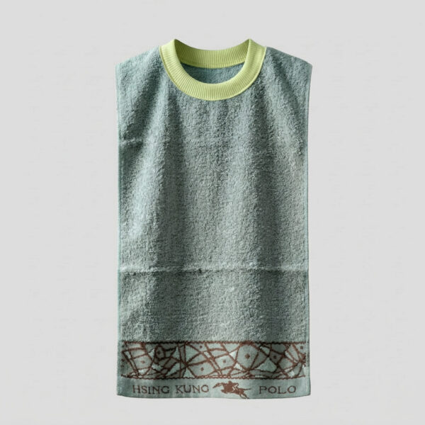 MIT台灣製 28兩厚實 純棉透氣成人圍兜/口水巾 素色印花款