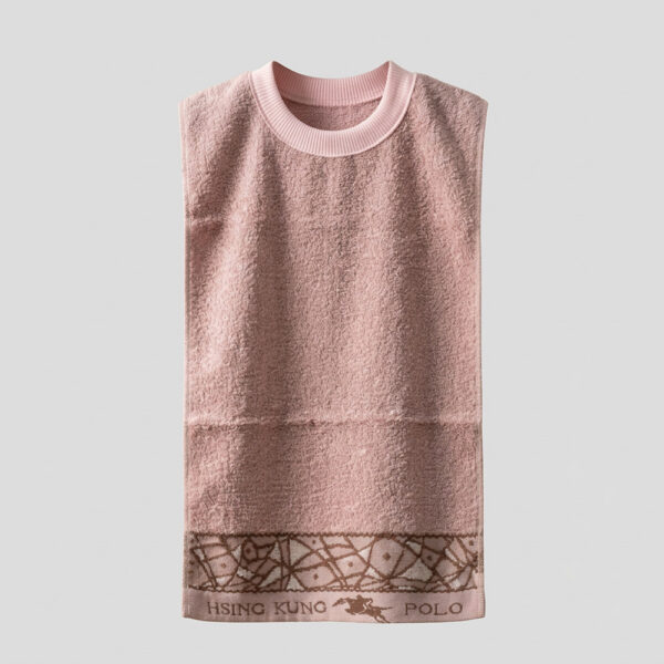 MIT台灣製 28兩厚實 純棉透氣成人圍兜/口水巾 素色印花款