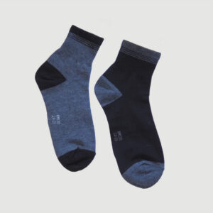 MIT台灣製 精梳棉1/2細針純棉休閒襪 2點金