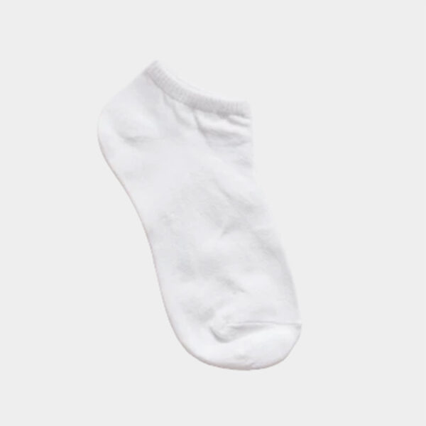 MIT台灣製 素色百搭精梳棉細針船型短襪