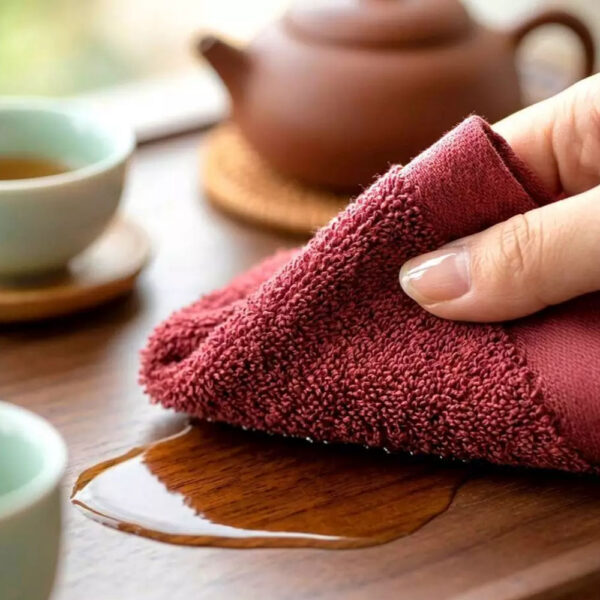 茶巾 | 台灣製造 100%純棉 經典茶席專用方巾 泡茶抹布（34×34cm）