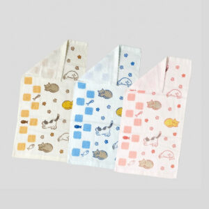 MIT台灣製 可愛半棉半紗兒童毛巾  純棉柔軟 舒適吸水