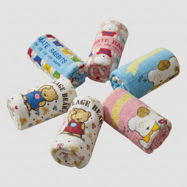 MIT台灣製 純棉吸水浴巾 卡通圖騰 多款樣式