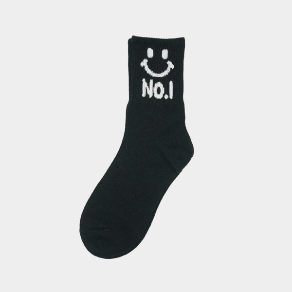 MIT台灣製 純棉舒適造型童襪 微笑No.1