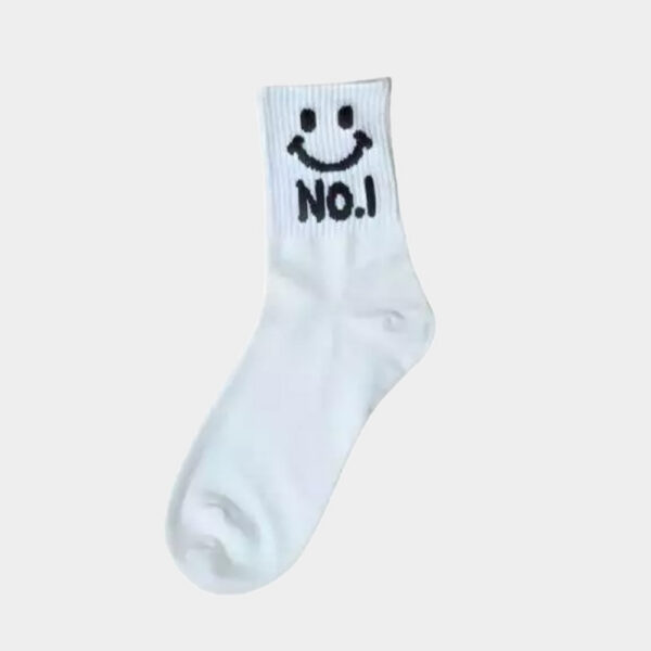 MIT台灣製 純棉舒適造型童襪 微笑No.1