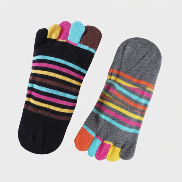 MIT台灣製 純棉挖空隱形五趾襪 抗菌防臭