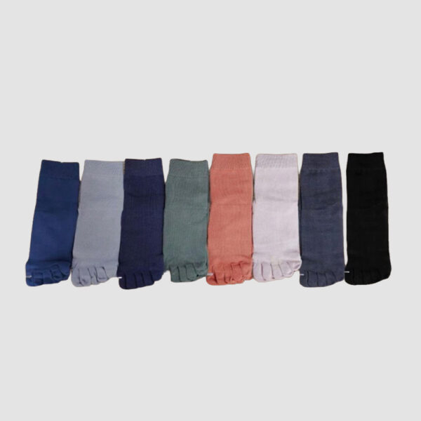 MIT台灣製 夏季薄款 一體成型網眼五指襪