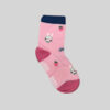 純棉止滑童襪 小花兔兔款 可愛女童襪 兔兔童襪 小花童襪