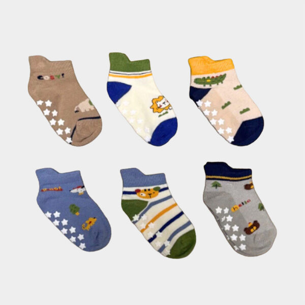 純棉止滑童襪 可愛動物款 男童女童襪 卡通童襪 可愛襪