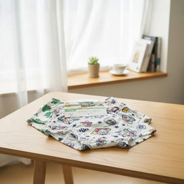 彈力萊卡棉兒童四角內褲 男童四角褲 寶寶純棉內褲