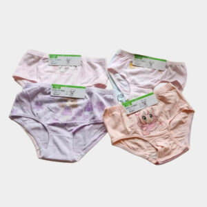 全棉彈力萊卡棉兒童三角內褲 女童三角褲