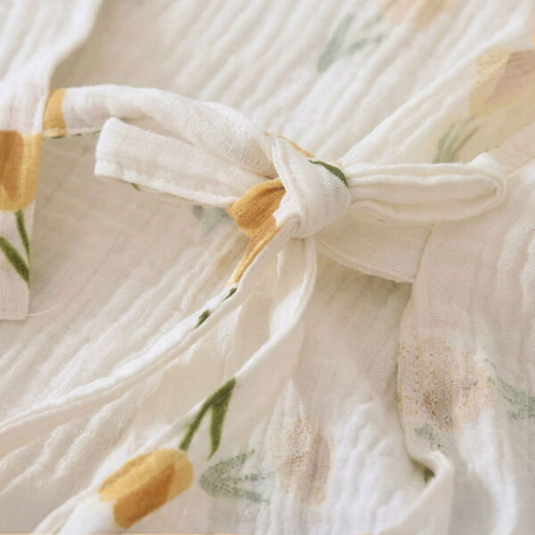 浴袍 | 甜美日式風 純棉雙層紗 舒適透氣