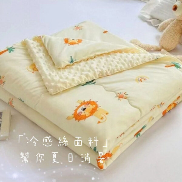兒童涼被 | 涼感纖維安撫毯 可愛童趣風 夏季限定