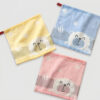 幼兒園擦手巾｜純棉無撚紗 兒童手帕 掛式擦手巾