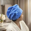 頂級開纖紗 超強吸水 公主造型浴帽
