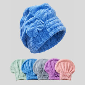 頂級開纖紗 超強吸水 公主造型浴帽