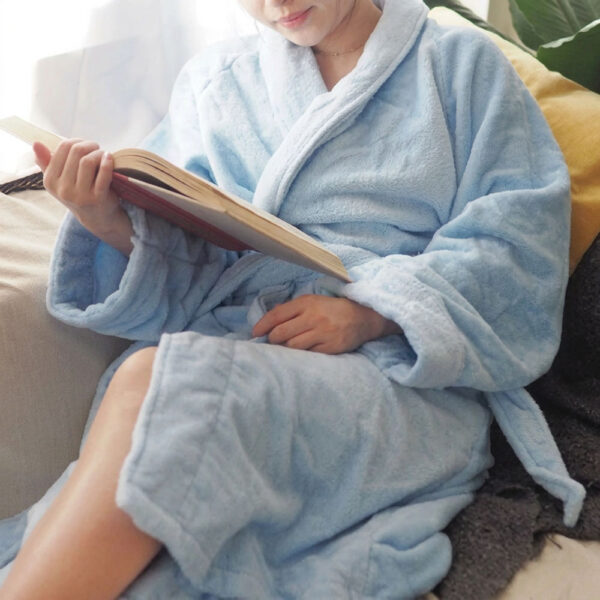 厚浴袍｜MIT台灣製 100%純棉超強吸水 飯店級質感