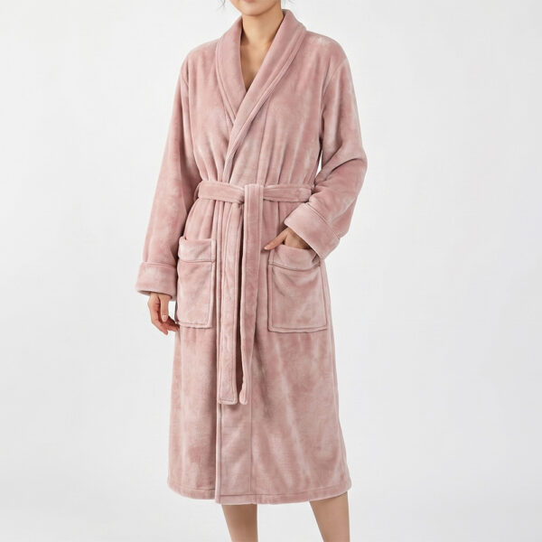 厚浴袍｜MIT台灣製 100%純棉超強吸水 飯店級質感