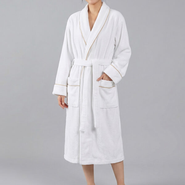 厚浴袍｜MIT台灣製 100%純棉超強吸水 飯店級質感