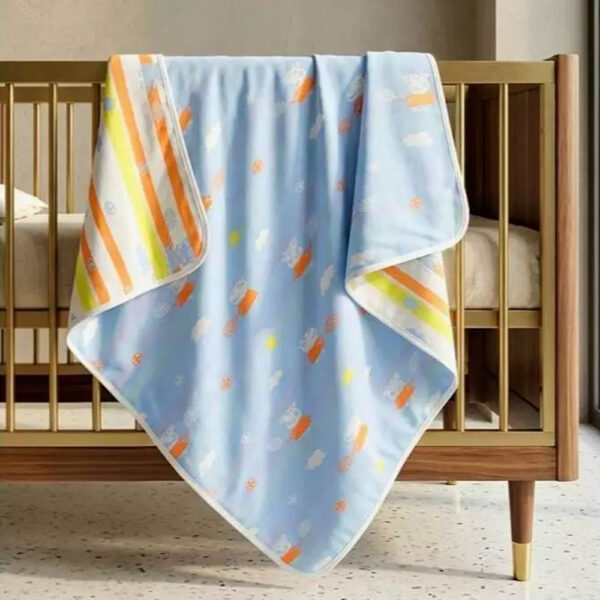 兒童被 | 春夏限定 正六層紗 多用途空調被 紗布被 蓋毯 120x150cm