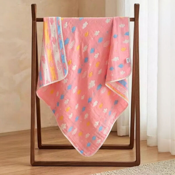 兒童被 | 春夏限定 正六層紗 多用途空調被 紗布被 蓋毯 120x150cm