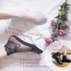 蕾絲短襪 | 夏季薄款 短蕾絲高筒女襪 英倫穿搭