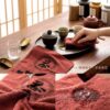 茶巾 | MIT台灣製 100%純棉經典印花茶巾 茶席方巾 養壺抹布