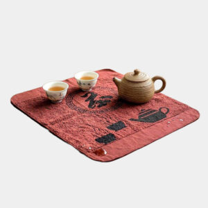 茶巾 | MIT台灣製 100%純棉經典印花茶巾 茶席方巾 養壺抹布